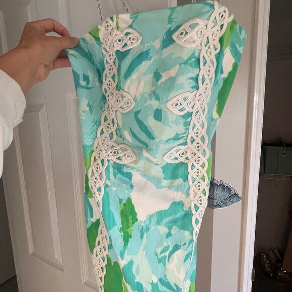 Strapless Lily Pullitzer Garden Dress - Picture 3 of 5